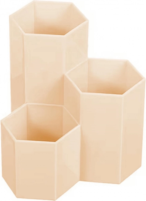 Rožnat organizator za čopiče za ličenje