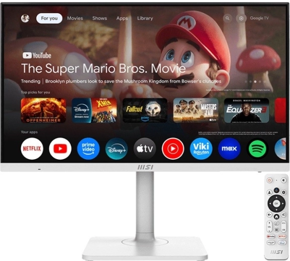 MSI 27" monitor Modern MD272UPSW, 4K UHD, 60 Hz, bel