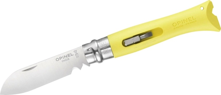 Opinel No.09 DIY yellow multifunctional pocket knife 8 cm