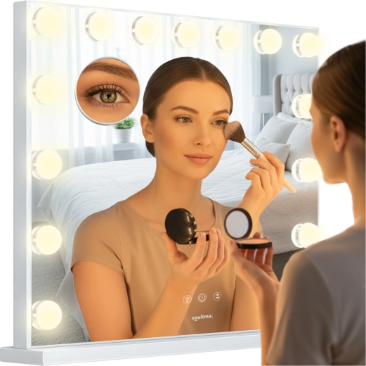 Soulima LED Cosmetic Mirror 58 × 46 cm