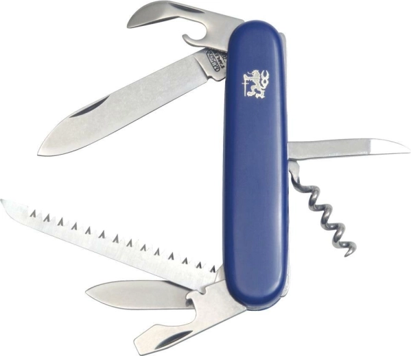 Žepni nož Mikov Stovka, 7 funkcij, moder