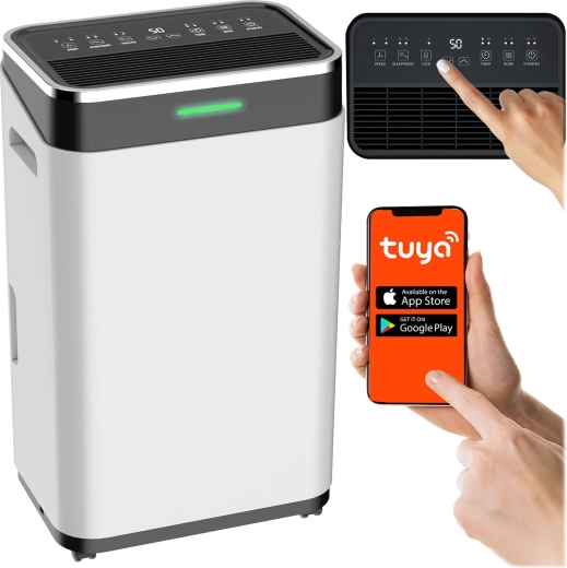 Kompresorski razvlaževalnik zraka 25 l/24 h z Wi‑Fi Berdsen BD‑533 bel