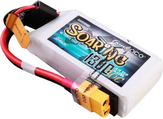 LiPo baterija Gens Ace G-Tech Soaring 1300 mAh 11,1 V 3S 30C s priključkom XT60