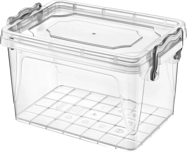 Plastični pravokotni zaboj Maxi Multi Box 7,8 l s pokrovom