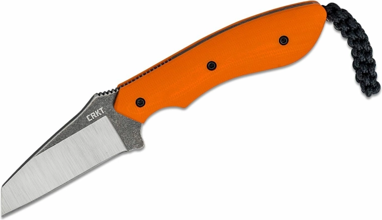 CRKT S.P.I.T. Orange vsestranski nož s fiksnim rezilom 5,5 cm