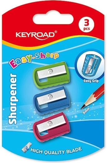 Plastični šilček KEYROAD Slim, 3 kosi