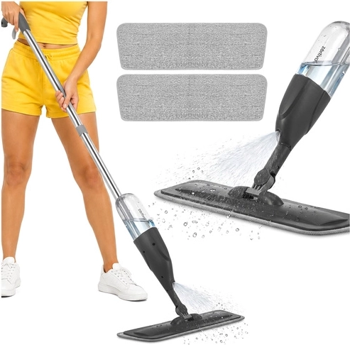 Zortiva razpršilni mop 300 ml s 3 prevlekami iz mikrovlaken