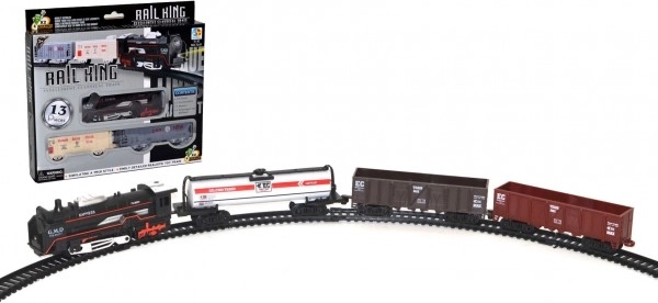 Vlakovna garnitura z baterijskim tirom 67 cm