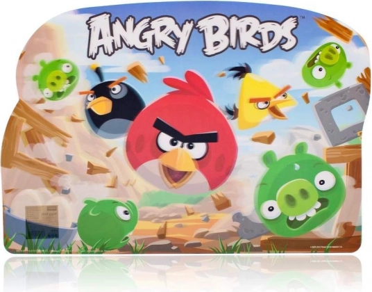 Podloge v obliki Angry Birds L