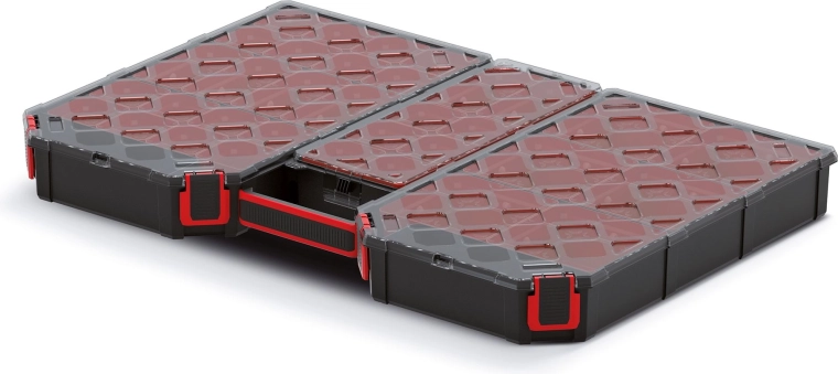 Organizator Tager Carbo Plus s prozornim pokrovom 577 × 390 × 60 mm