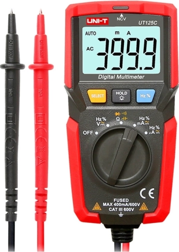Žepni digitalni multimeter Uni-T UT125C
