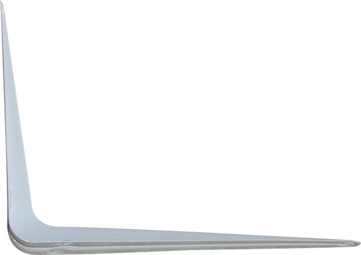 White Shelf Bracket 100 × 75 mm - 2 pcs