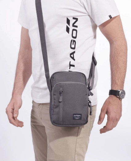 Pentagon Kleos messenger torba črna