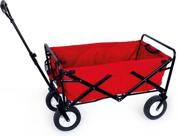 Zložljiv štirikolesni voziček z nosilnostjo 70 kg