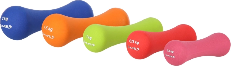 Neoprenska enoročna utež 1 kg HMS