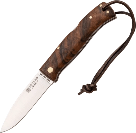 Joker Artica folding knife with walnut wood handle 8 cm