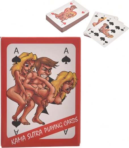 Šaljive igralne karte Kamasutra