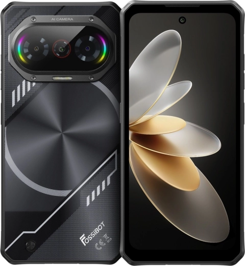 Vzdržljiv pametni telefon FOSSiBOT F114 črn