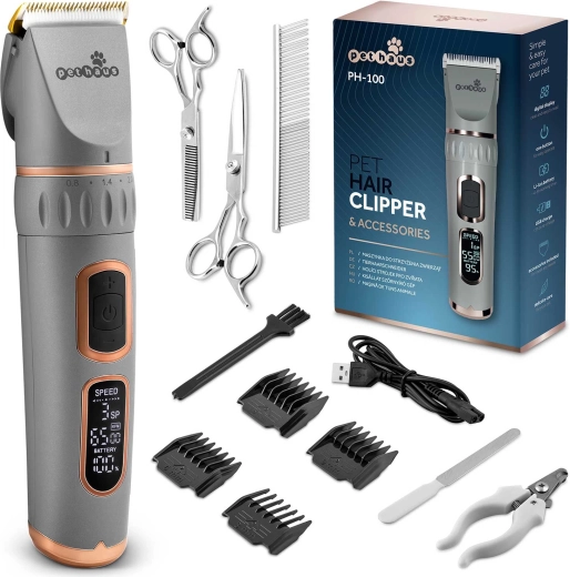 Strižnik za živali Pethaus PH-100, siv