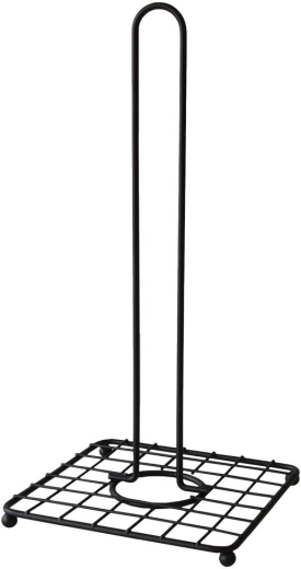 Stojalo za kuhinjske papirnate brisače 31 cm, črno