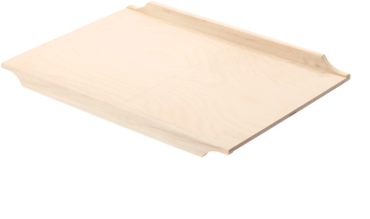 Dvostranska kuhinjska deska iz bukove vezane plošče 35 × 50 cm