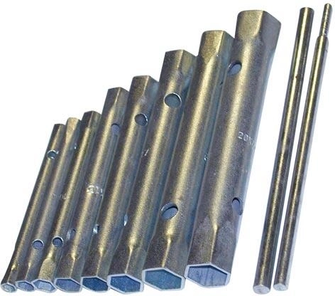 Set cevastih ključev 6–22 mm, 10 delov FESTA