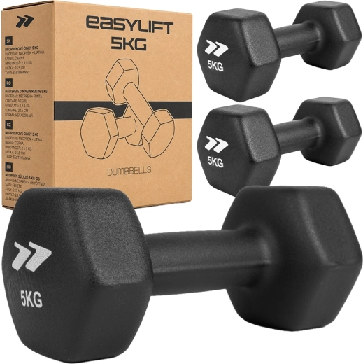 Neoprenske ročke EasyLift 2×5 kg
