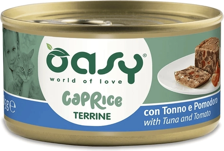 Oasy Caprice terina s tuno in paradižnikom 85 g