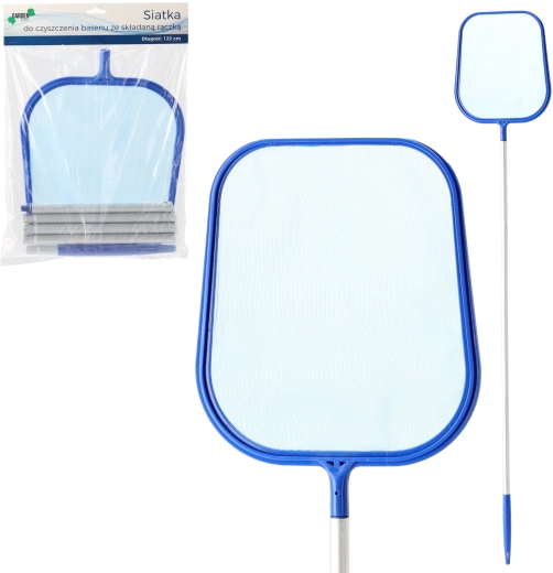 Mrežica za čiščenje bazena s teleskopsko ročico 122 cm