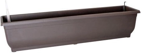 Samonamazalni koritnik AQUA GLORIA 80 cm brez podstavka, rjav