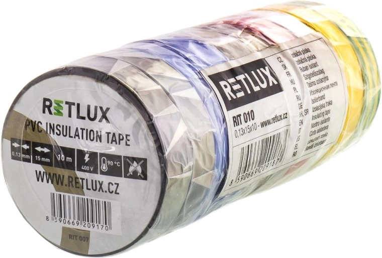 Izolirni trakovi RETLUX iz PVC, 10 kosov