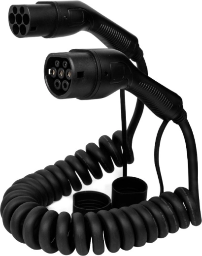 Spiralni polnilni kabel Type 2 Defenzo Spiro AC 11 kW, 5 m