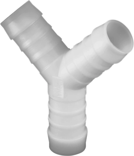 Y-shaped hose connector 4 mm made of POM