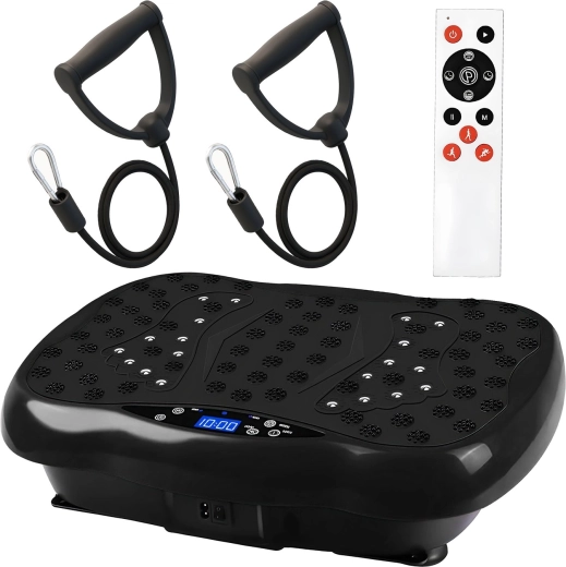 Vibracijska platforma Renew Force Vibro Slim črna