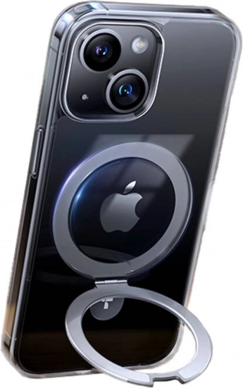 Torras prozorno magnetno ohišje s stojalom za iPhone 15