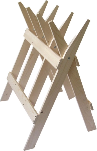 Lesena zložljiva klop 100 × 90 cm iz smrekovega lesa