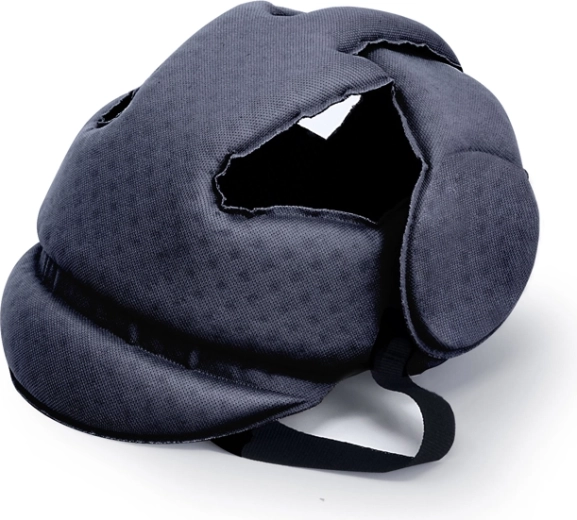 OK Baby zaščitna čelada za plazenje No Shock 8–18 mesecev, 44–52 cm, modra