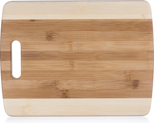 Brillante bamboo cutting board with hole 33 × 25 cm
