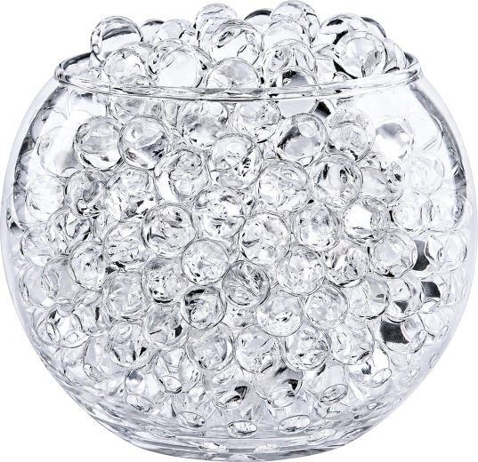 Clear hydrogel watering beads for flowers - 1 piece