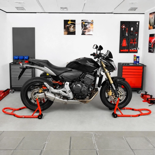 Univerzalno nastavljivo servisno stojalo za motor (spredaj in zadaj) 450 kg