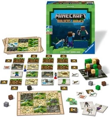 Namizna igra Minecraft: Builders & Biomes od Ravensburgerja