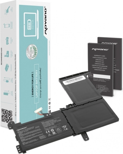 Baterija Movano B31N1637 za Asus VivoBook S15 S510/F510 3600 mAh (41 Wh)