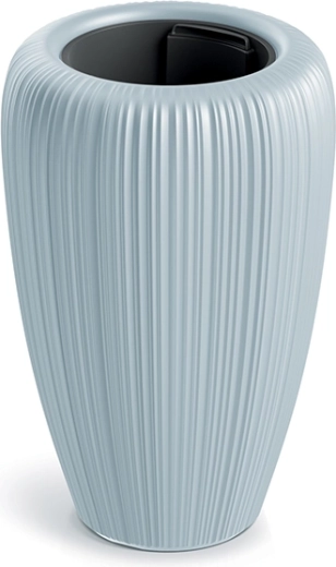 Cvetlični lonec Orobo 29 cm – svetlo siva