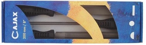 Komplet pil ter 250 mm, 3-delni, križni rez