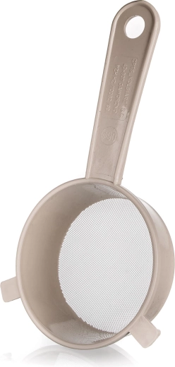 Cedilo Praktis 9 cm z ročajem, plastika latte