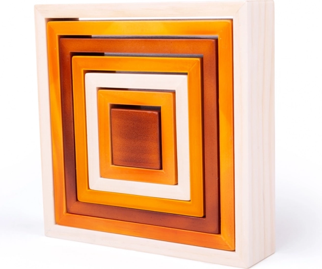 Bigjigs Toys leseni kvadrati za otroke