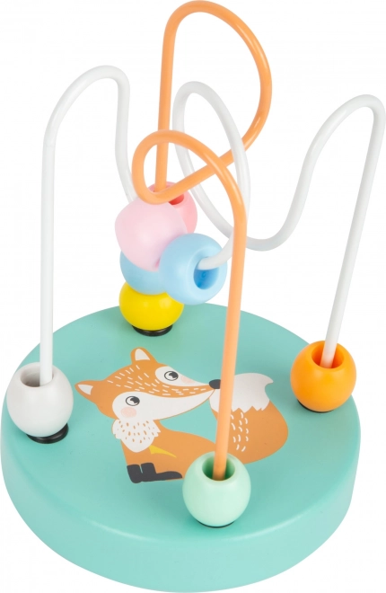 Pastel bead maze fox small foot