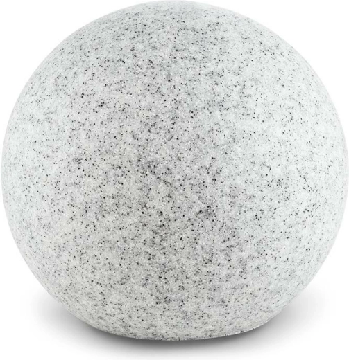 Lightcraft Shinestone XL vrtna kroglasta svetilka 50 cm, granitni videz