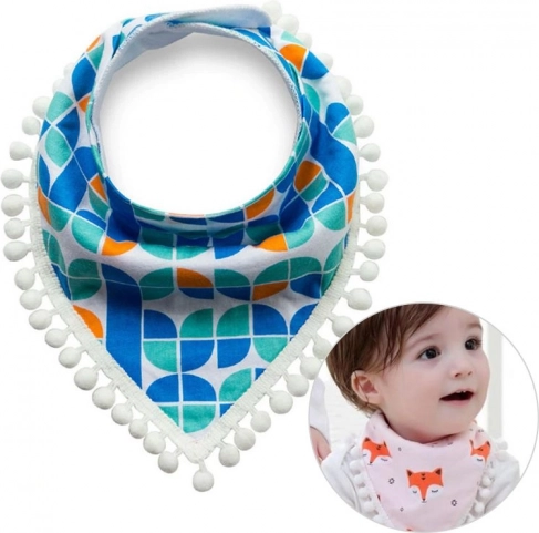 Otroška ruta s cofki - modra in zelena