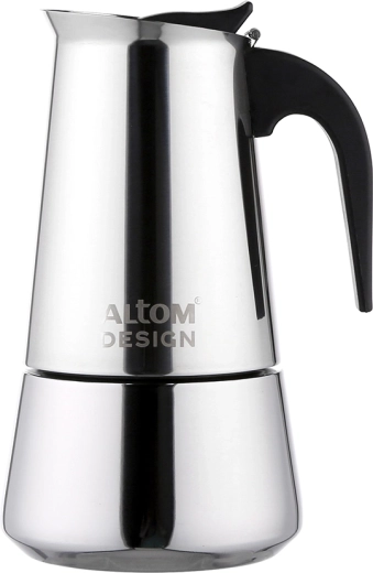 Altom Design jeklena moka kafetiera 450 ml (za 9 skodelic)